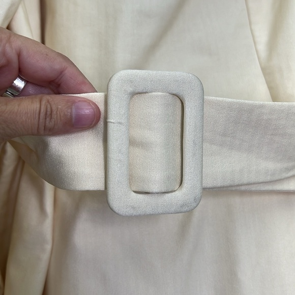 ASOS - NWT Luxe Curve Strength Detachable Belted Extreme Sleeve Dress Size 14 - Picture 7 of 12